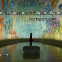 Azokról, akik felébresztik bennünk a művészt (Írta: Fogolyán Szellő)